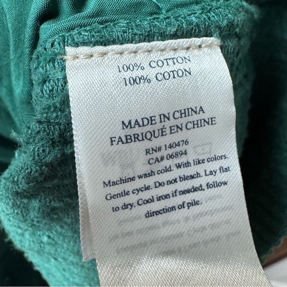 Faherty York Corduroy Ribbed Overall Dress Sleeveless Mini Spruce Green XS - Picture 11 of 14